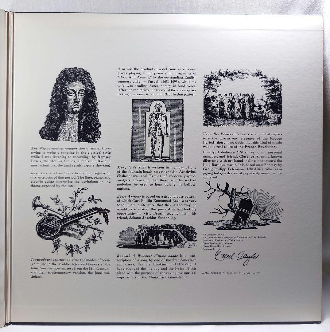 Lalo Schifrin - The Marquis De Sade Japan LP Vinyl Record w/ Obi & Liner MV 2055