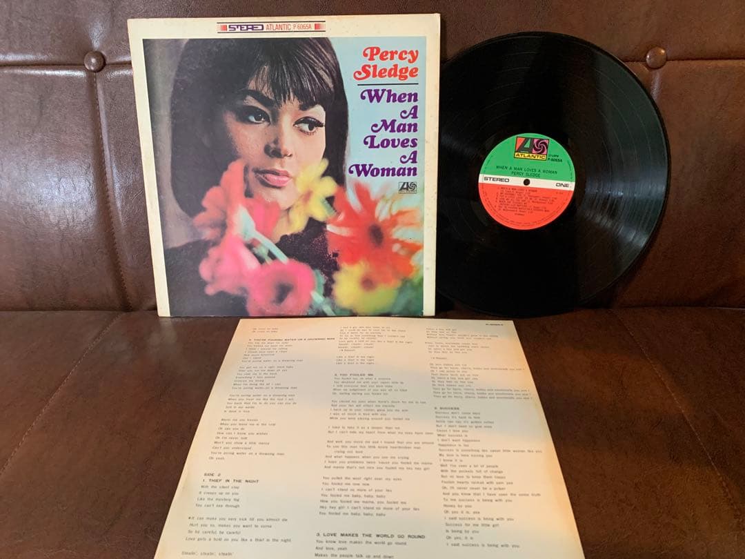 Percy Sledge When a Man Loves a Woman LP Vinyl Near Mint Used Record | Japansoundstore