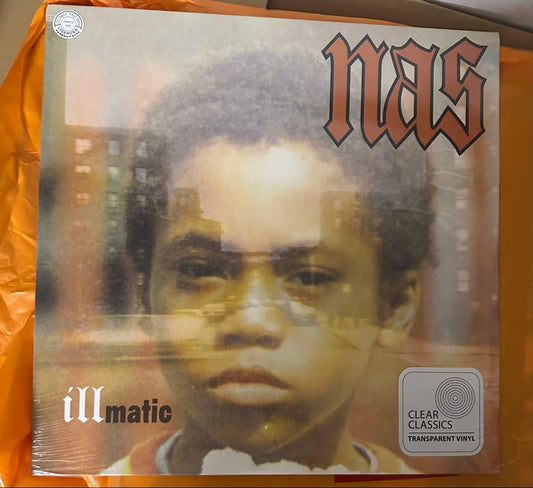 Nas Illmatic Vinyl LP Clear Classics Transparent Vinyl