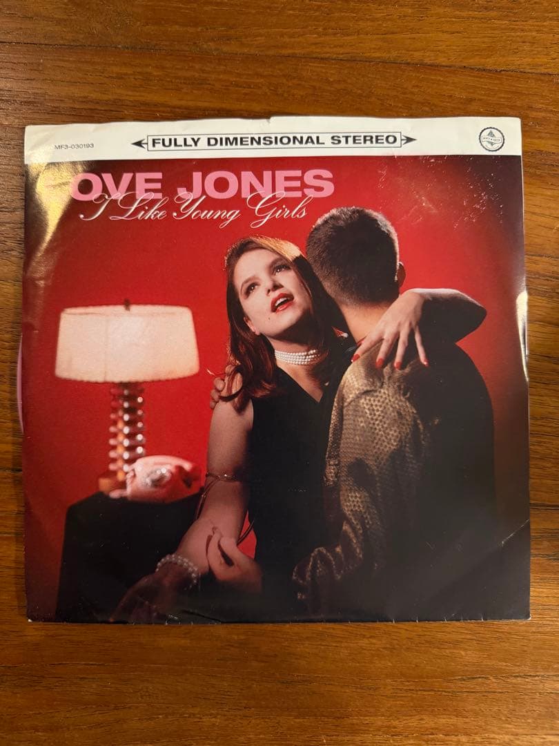 Love Jones - I Like Young Girls 7" Vinyl Pink Colored Indie Pop 1993 USA