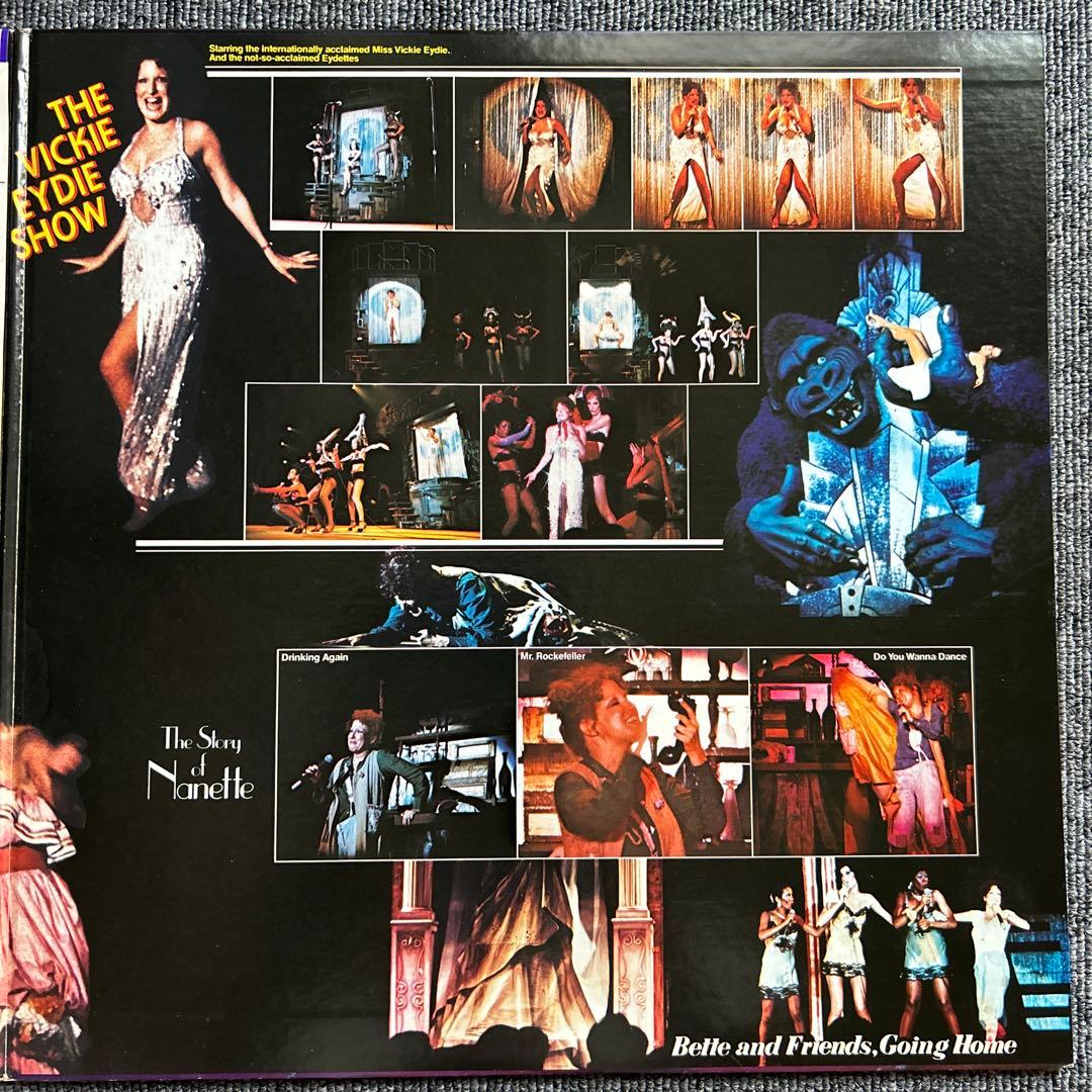 Bette Midler - Live At Last 2LP Japan Vinyl Record w/Obi Insert