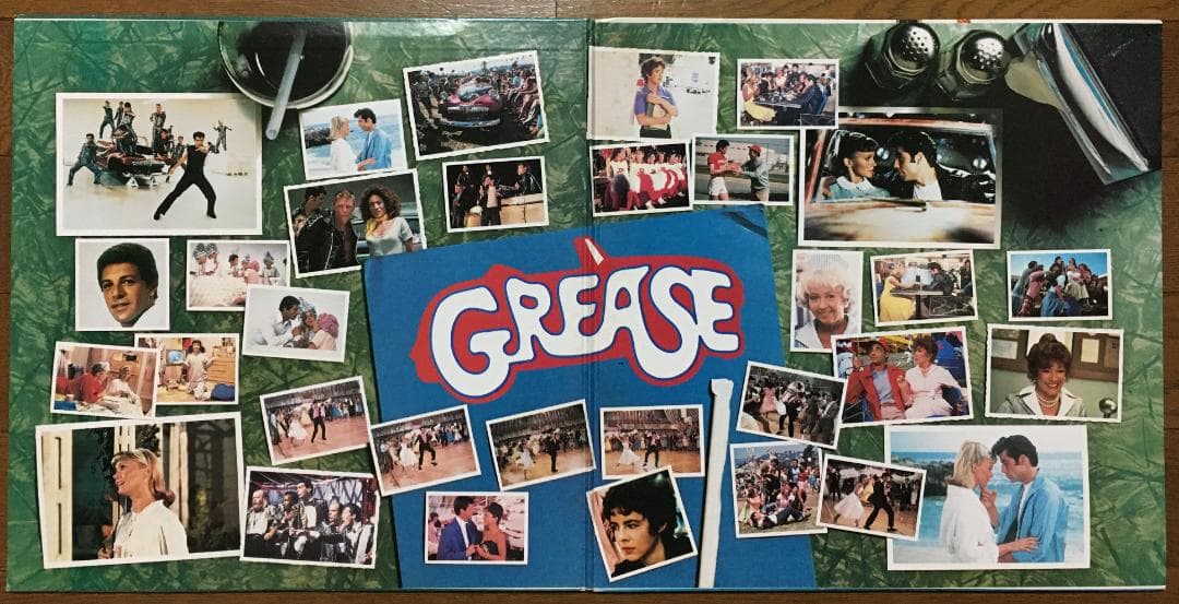 Grease Original Motion Picture Soundtrack 2LP Japan Edition Soundtrack Vinyl