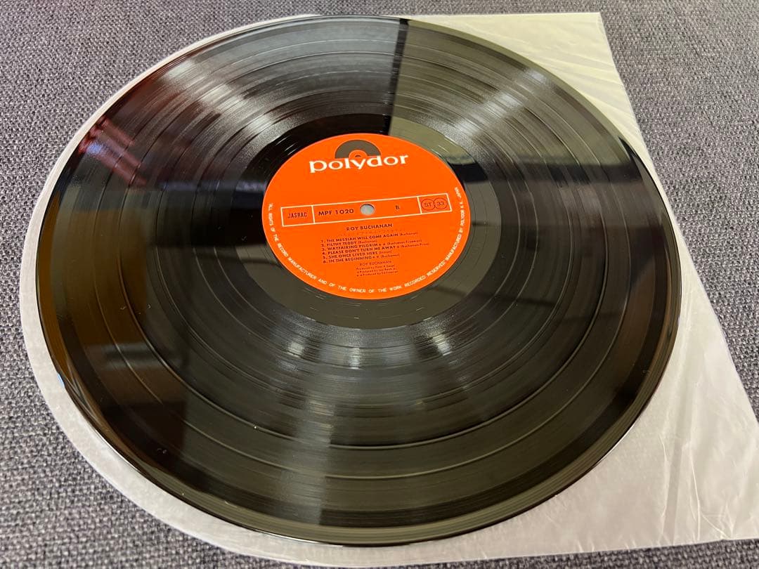Roy Buchanan - Best Of Roy Buchanan Vinyl LP Japan Press MPF1020 OBI Liner