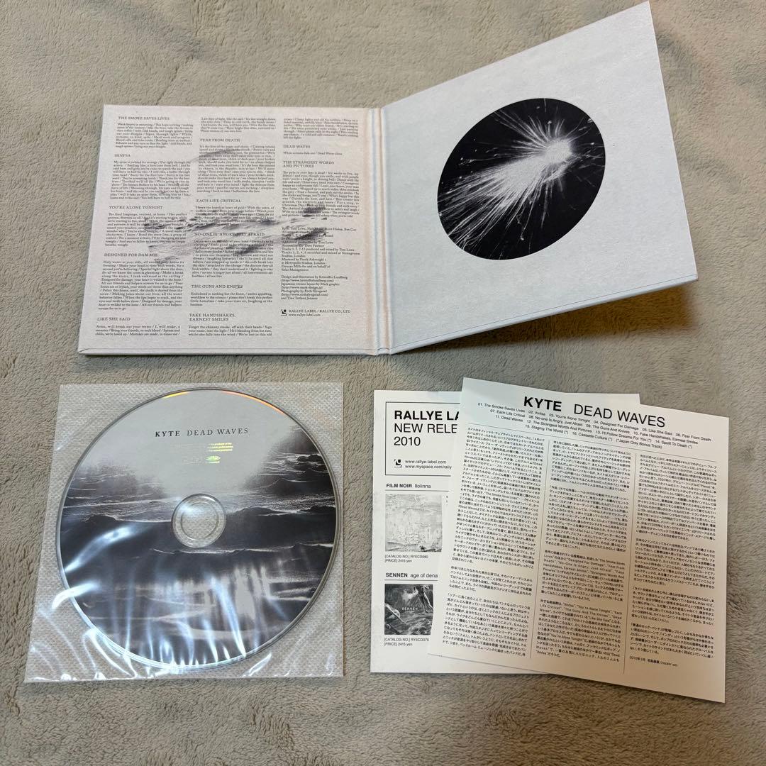 Kyte - Dead Waves CD Japan Press with 4 Bonus Tracks 2010 Indie Rock
