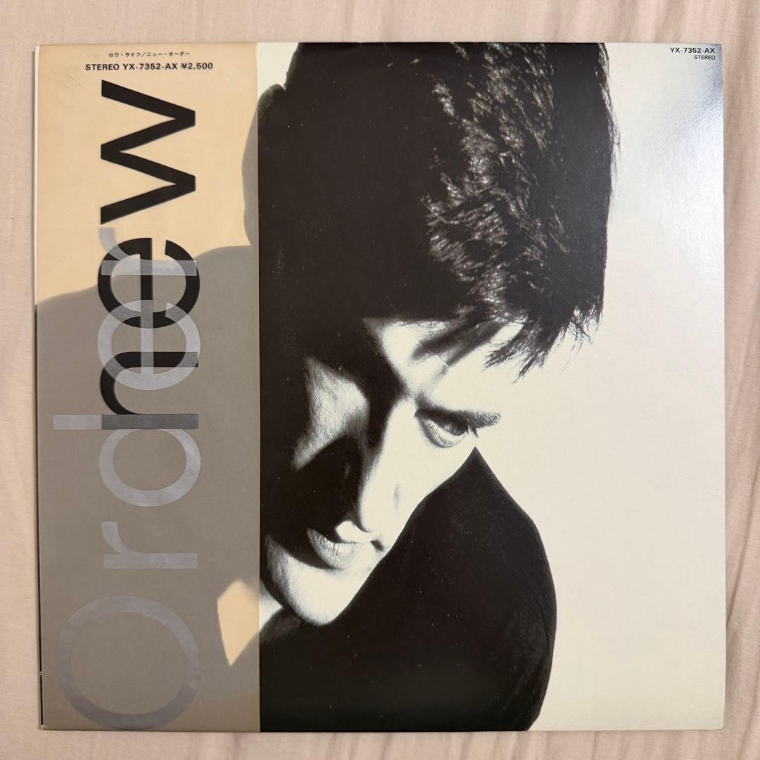 New Order Low-Life LP Japan Obi Insert Vinyl Record 1985 Synth Pop Factory