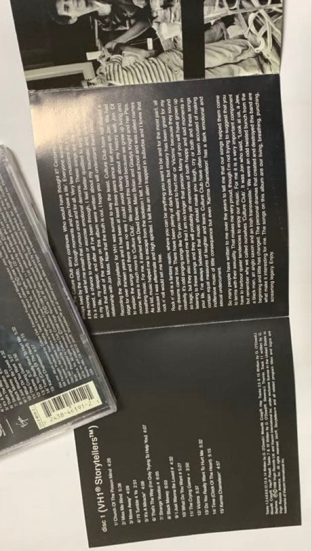 Culture Club - VH1 Storytellers / Greatest Moments 2CD Japan Press 1998