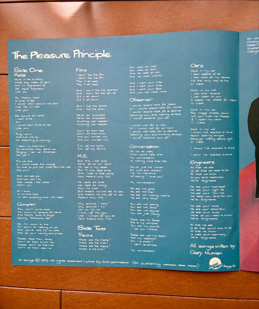 Gary Numan - The Pleasure Principle LP Japan Pressing Synth Wave New Wave