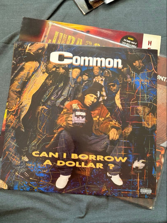 Common - Can I Borrow A Dollar? LP 1992 Original Relativity Hip Hop Vinyl