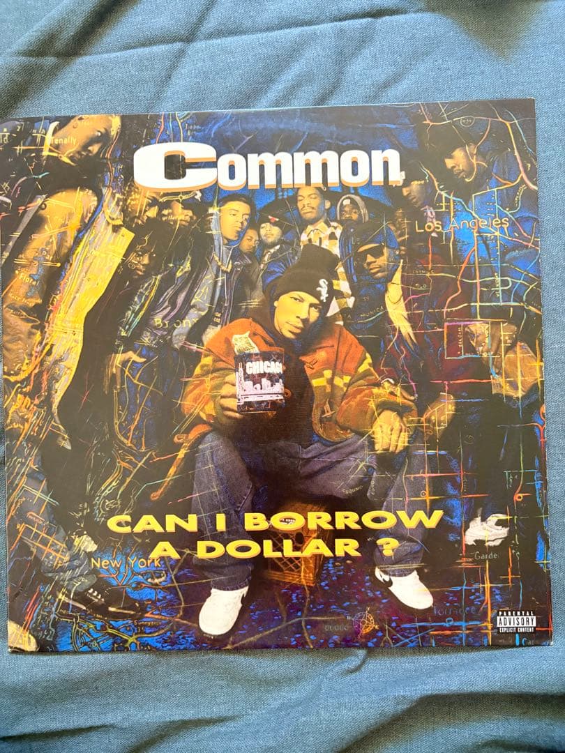 Common - Can I Borrow A Dollar? LP 1992 Original Relativity Hip Hop Vinyl
