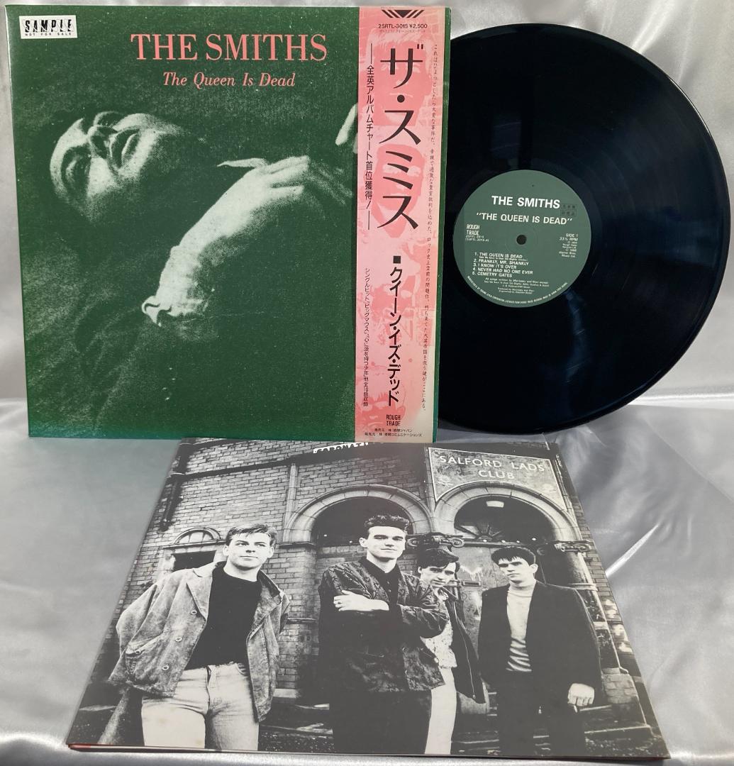 The Smiths The Queen Is Dead Japan LP Vinyl Record Promo w/ Obi Rare