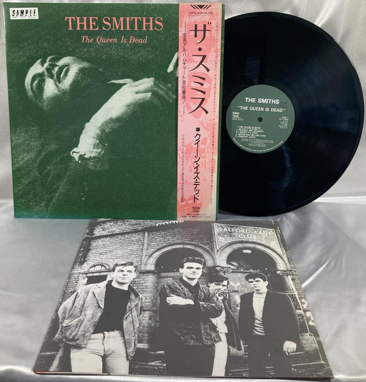 The Smiths The Queen Is Dead Japan LP Vinyl Record Promo w/ Obi Rare