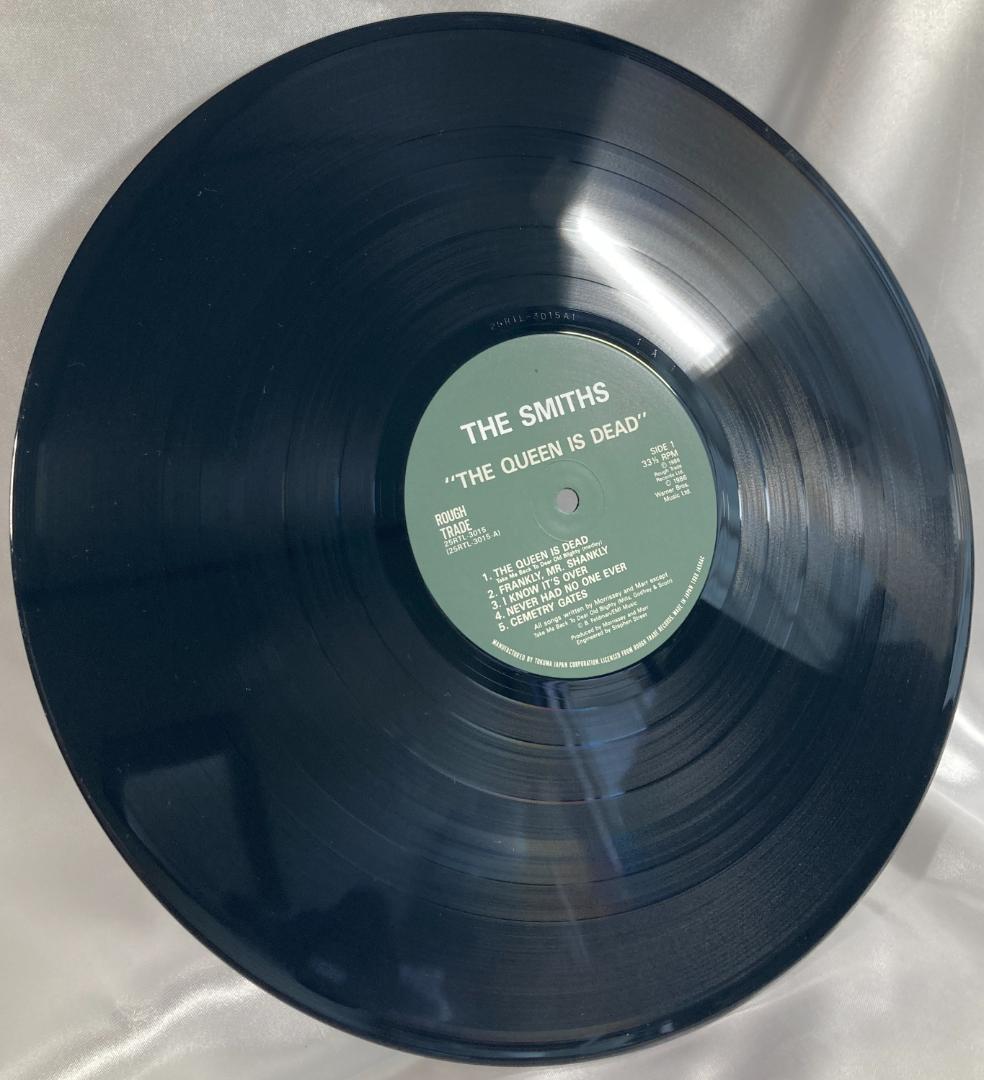 The Smiths The Queen Is Dead Japan LP Vinyl Record Promo w/ Obi Rare