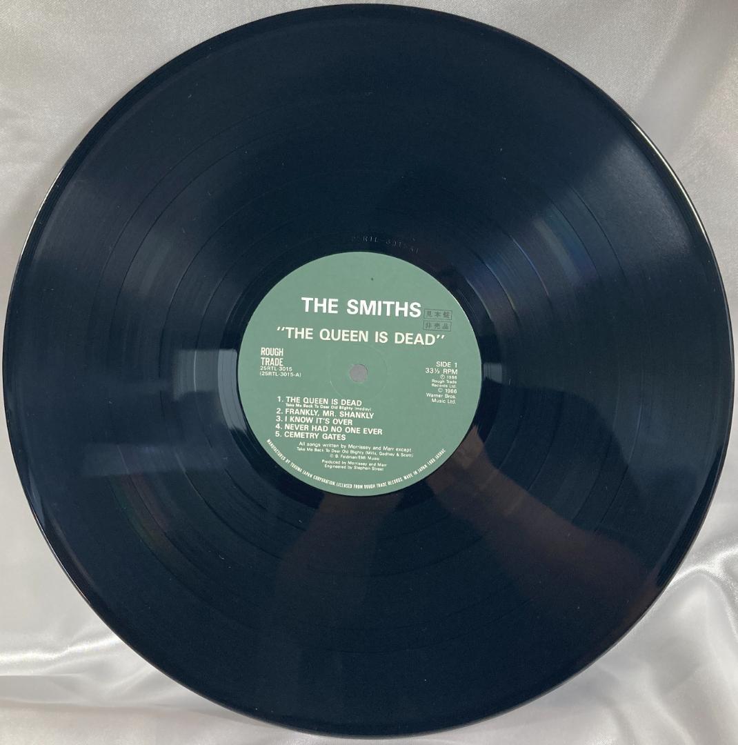 The Smiths The Queen Is Dead Japan LP Vinyl Record Promo w/ Obi Rare