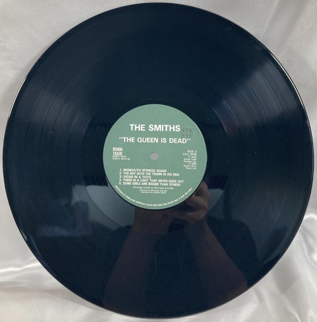 The Smiths The Queen Is Dead Japan LP Vinyl Record Promo w/ Obi Rare