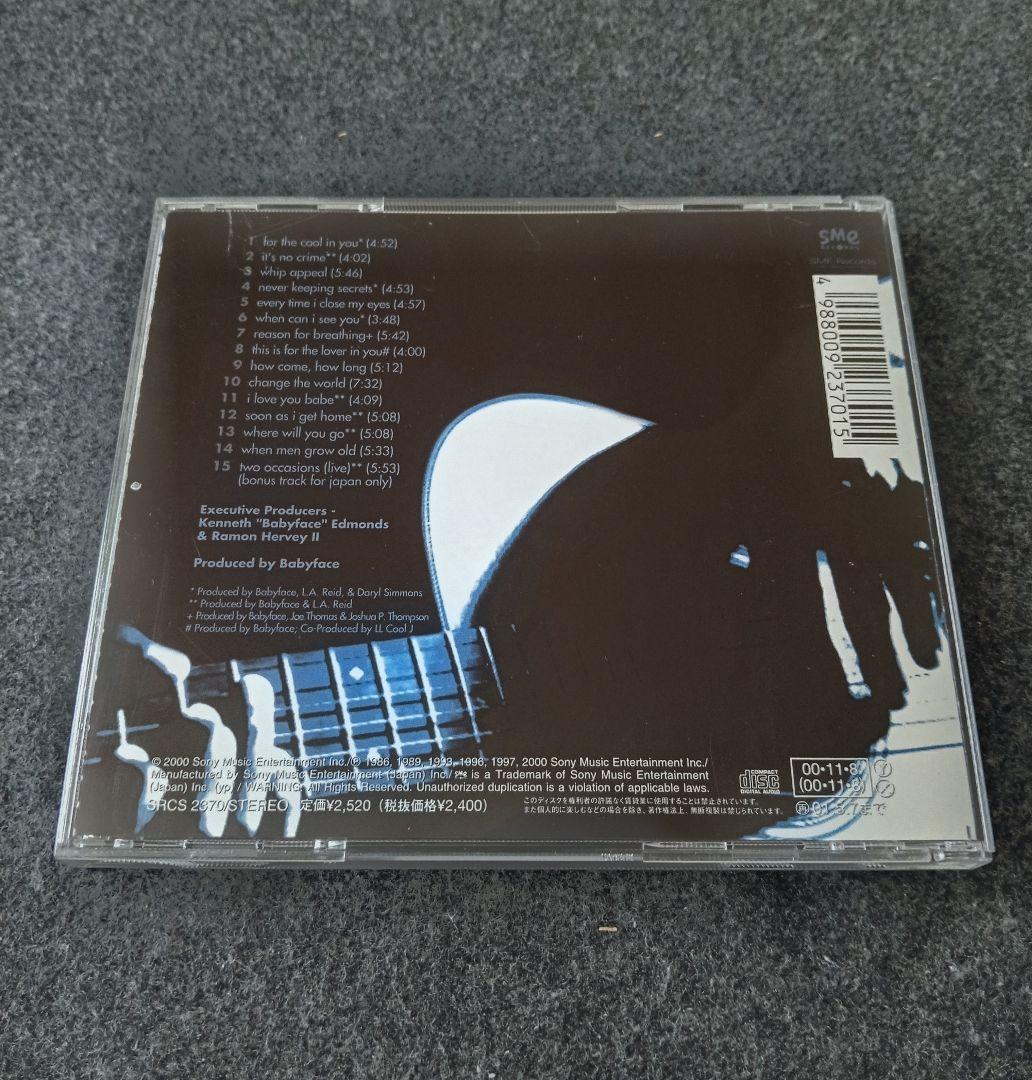 Babyface A Collection of His Greatest Hits CD Japan Press 2000