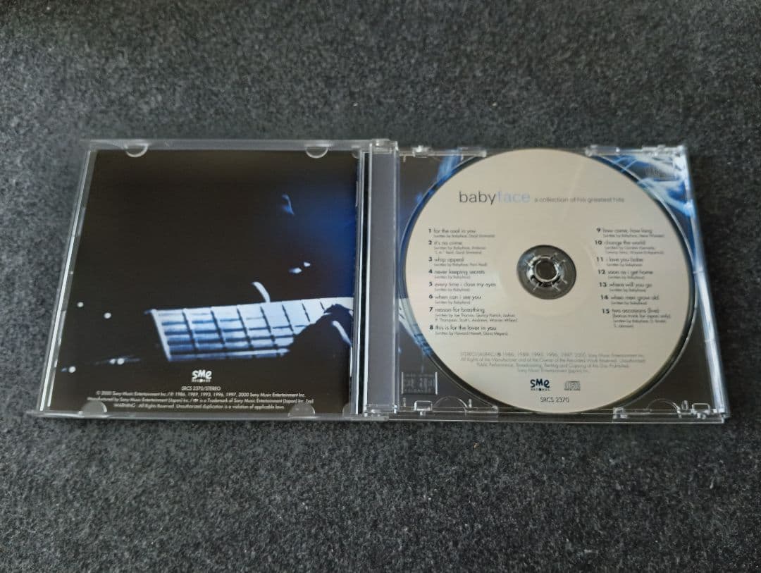 Babyface A Collection of His Greatest Hits CD Japan Press 2000