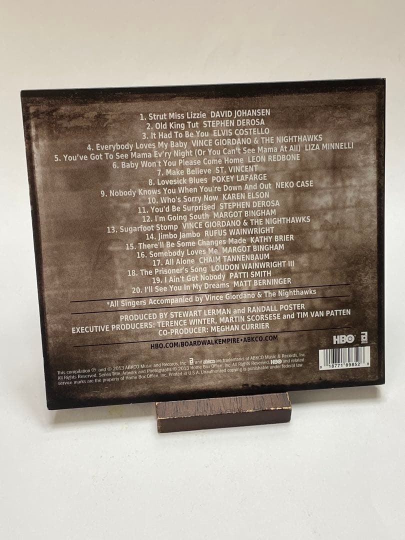 Various Artists - Boardwalk Empire Volume 2 CD Soundtrack (2013, Digipak)