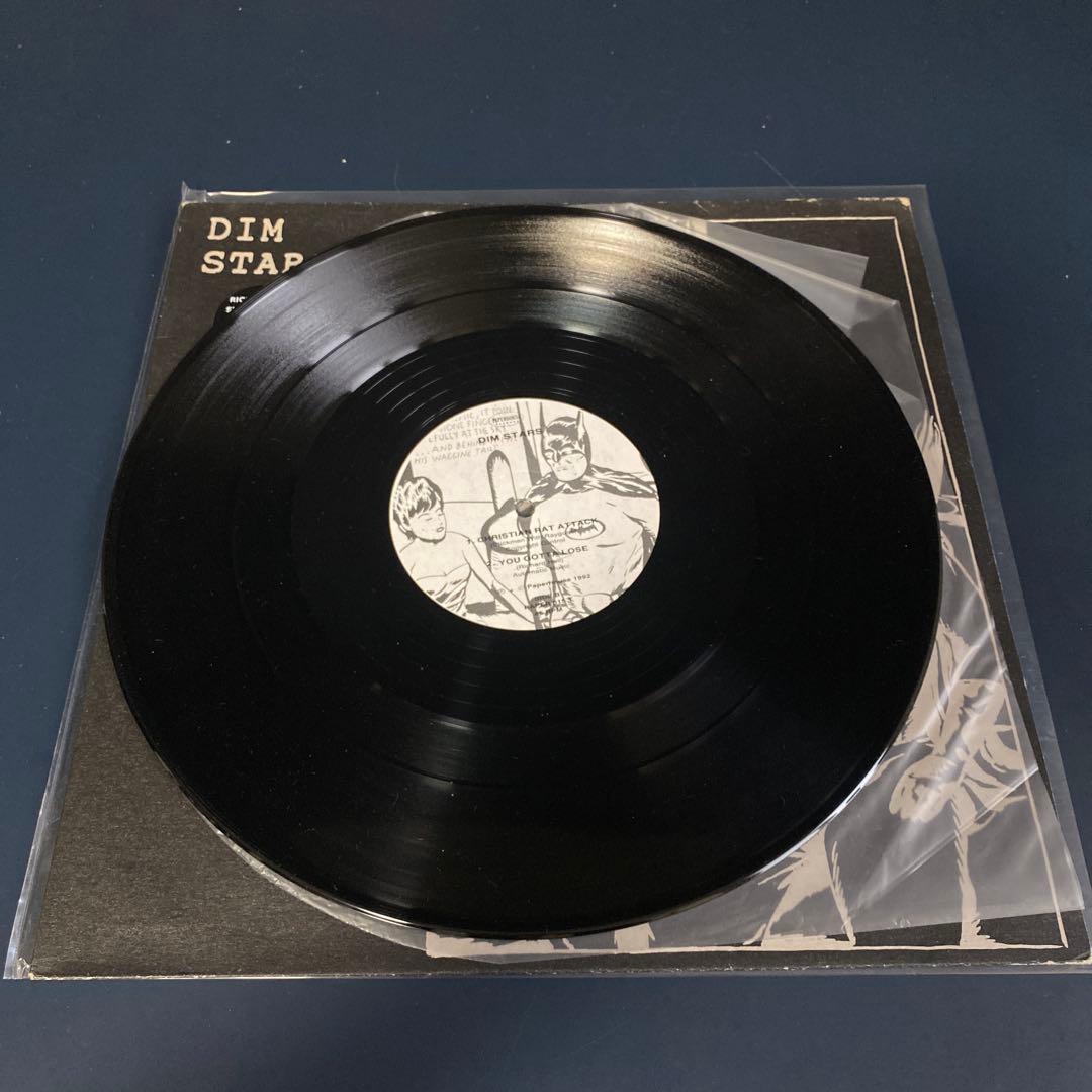 Dim Stars 12" Vinyl EP 1991 Paperhouse Records Raymond Pettibon Art Rare