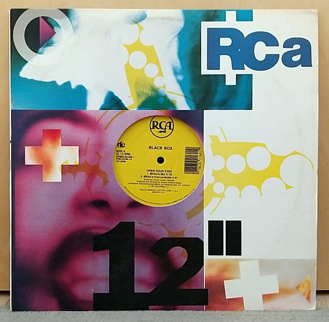 Black Box - Open Your Eyes (12-inch Vinyl, 1991) Club Dance House