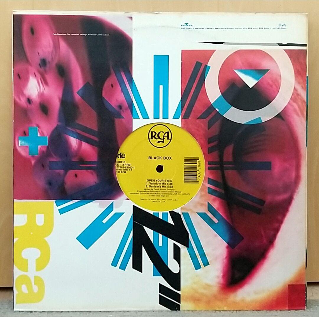 Black Box - Open Your Eyes (12-inch Vinyl, 1991) Club Dance House