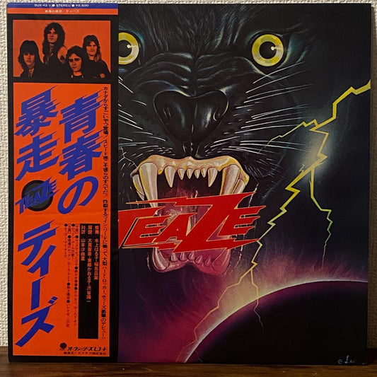 Teaze LP Record Nightly Teas SUX42V with Obi Used Hard Rock Melodic Rock | Japansoundstore