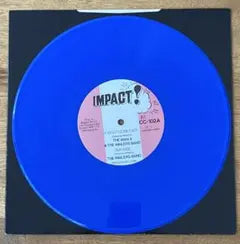The Man X & The Wailers Band - It Won't Come Easy - Blue Vinyl 7-inch Impact