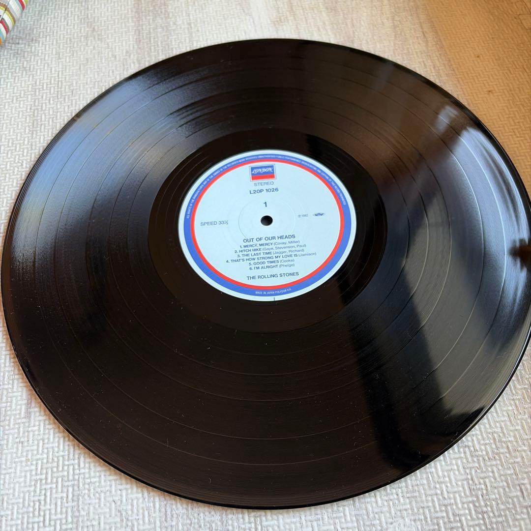The Rolling Stones Out Of Our Heads 1976 Japan Reissue Vinyl LP Rock