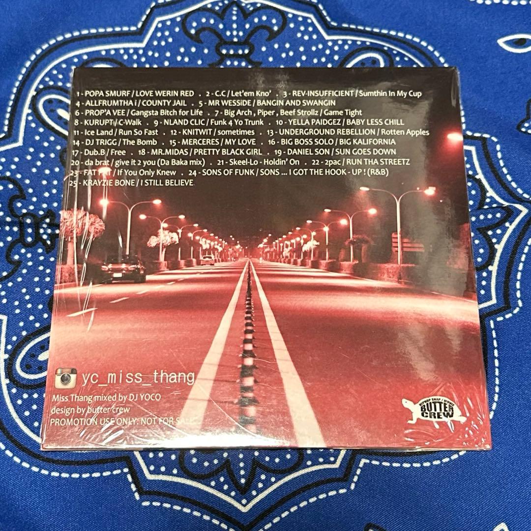 DJ YOCO Miss Thang G-FUNK G-RAP Mixtape CD, Rare, Used | Japansoundstore