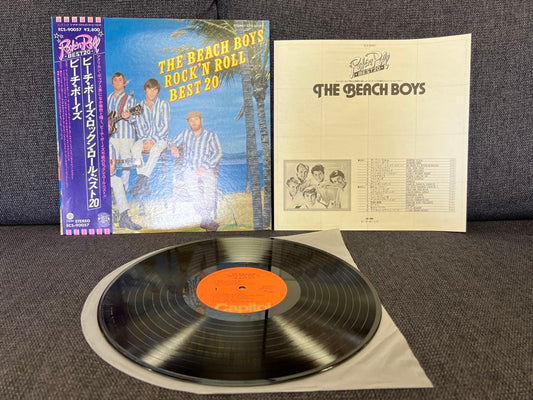 The Beach Boys Rock'N Roll Best 20 Vinyl LP Japan First Pressing 1S/1S OBI