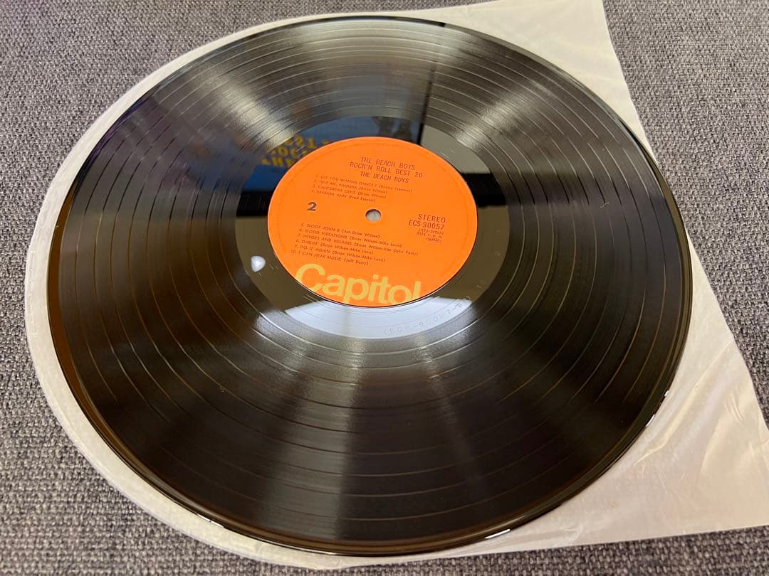 The Beach Boys Rock'N Roll Best 20 Vinyl LP Japan First Pressing 1S/1S OBI