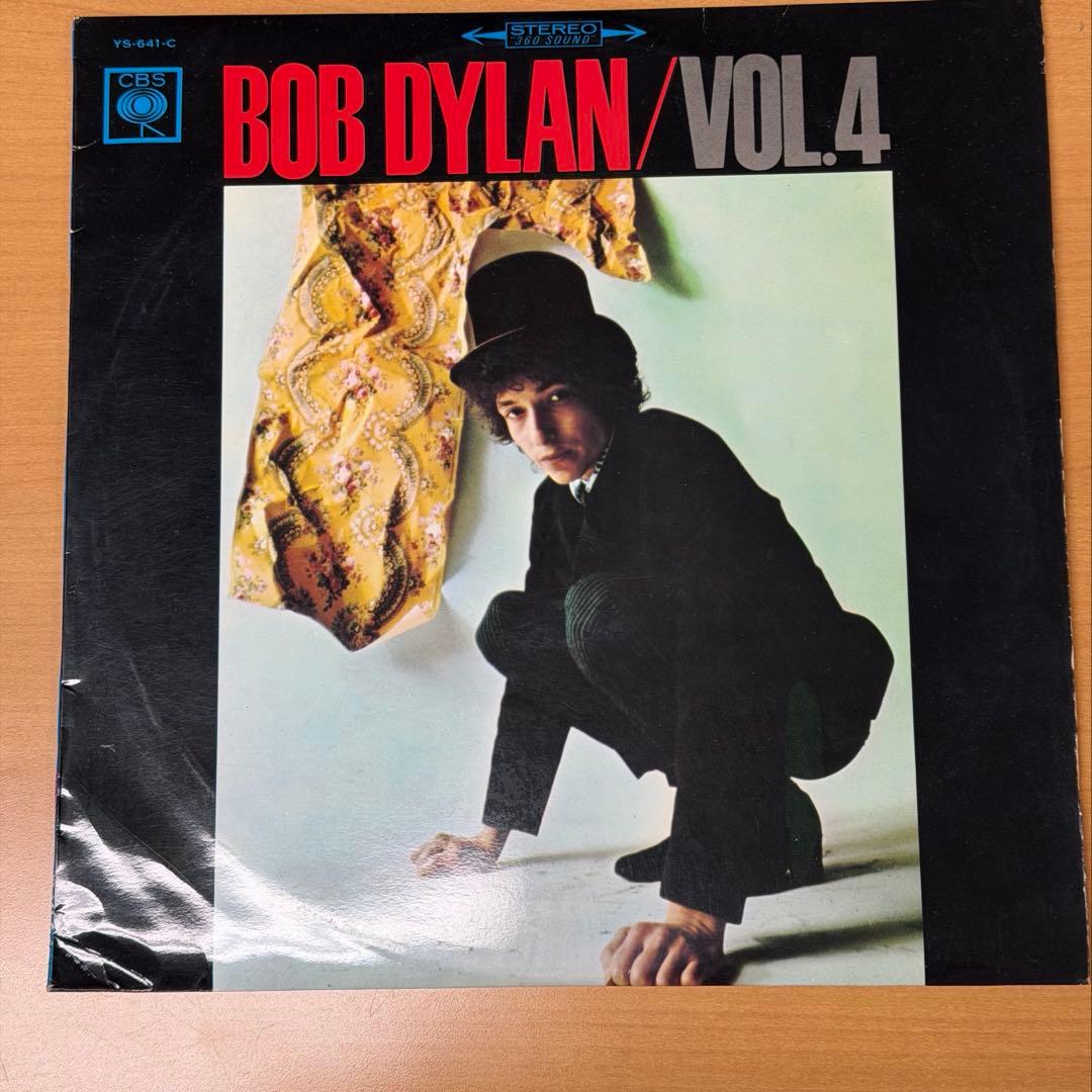 Bob Dylan Vol.4 LP Record Japan YS-641-C Folk Rock Vinyl Rare CBS
