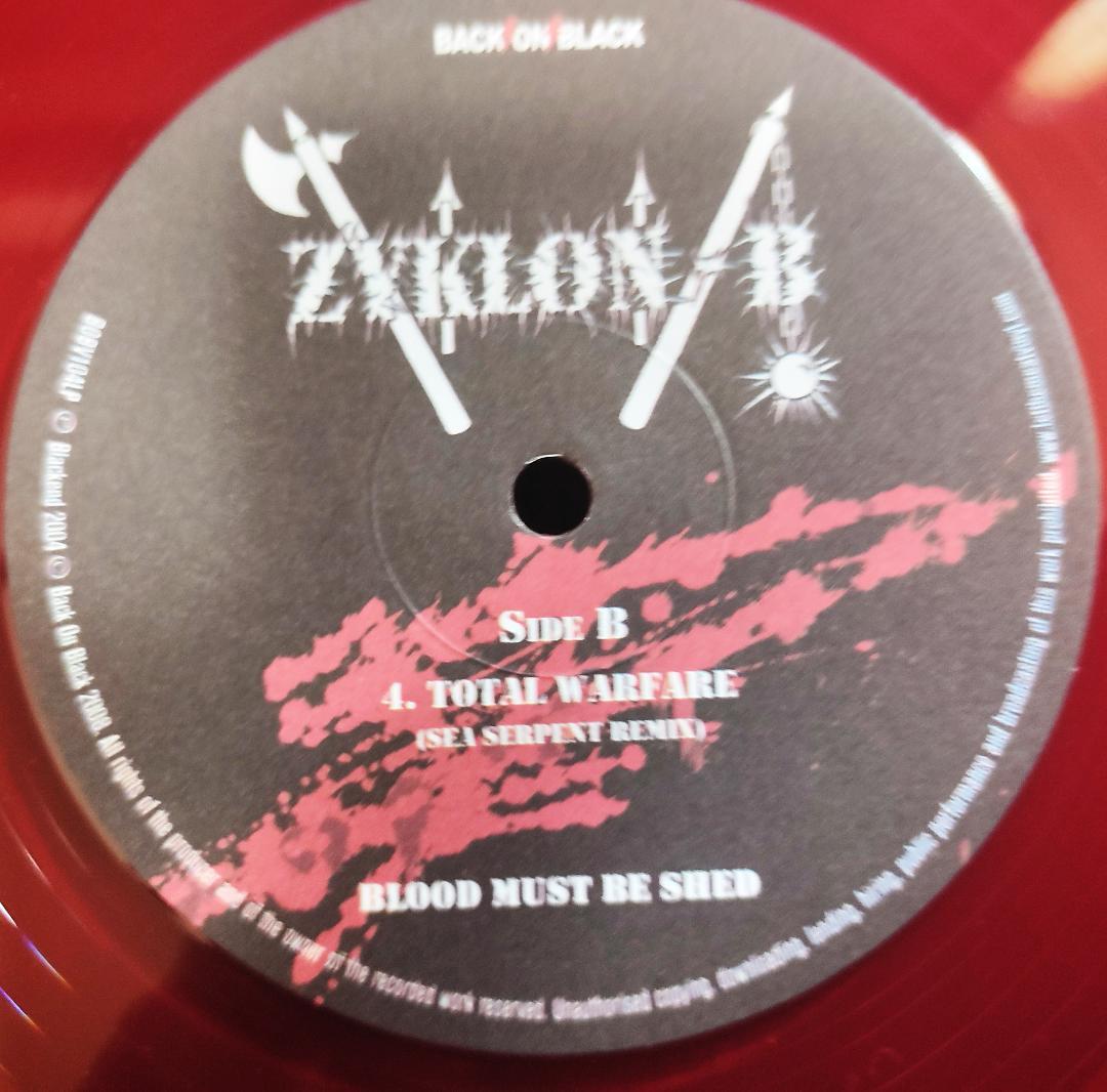 Zyklon-B - Blood Must Be Shed EP Limited Edition Red Vinyl Norwegian Black Metal