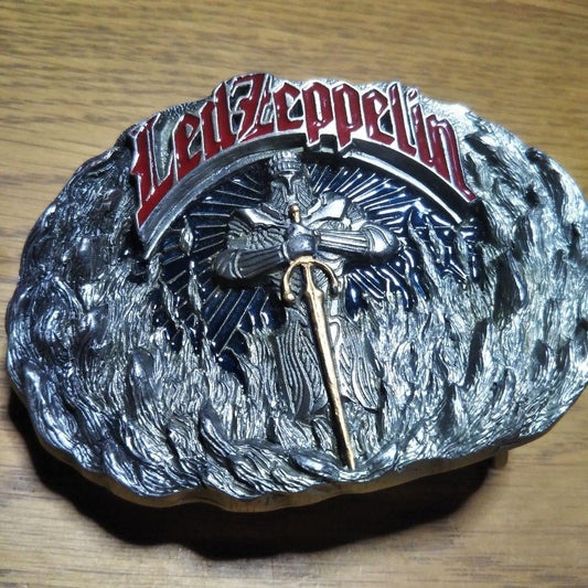 Led Zeppelin Belt Buckle, Rare Limited Edition NO25,  in Box, Made in USA | Japansoundstore