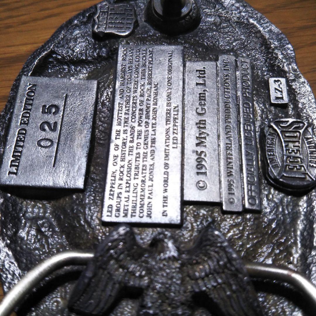 Led Zeppelin Belt Buckle, Rare Limited Edition NO25,  in Box, Made in USA | Japansoundstore