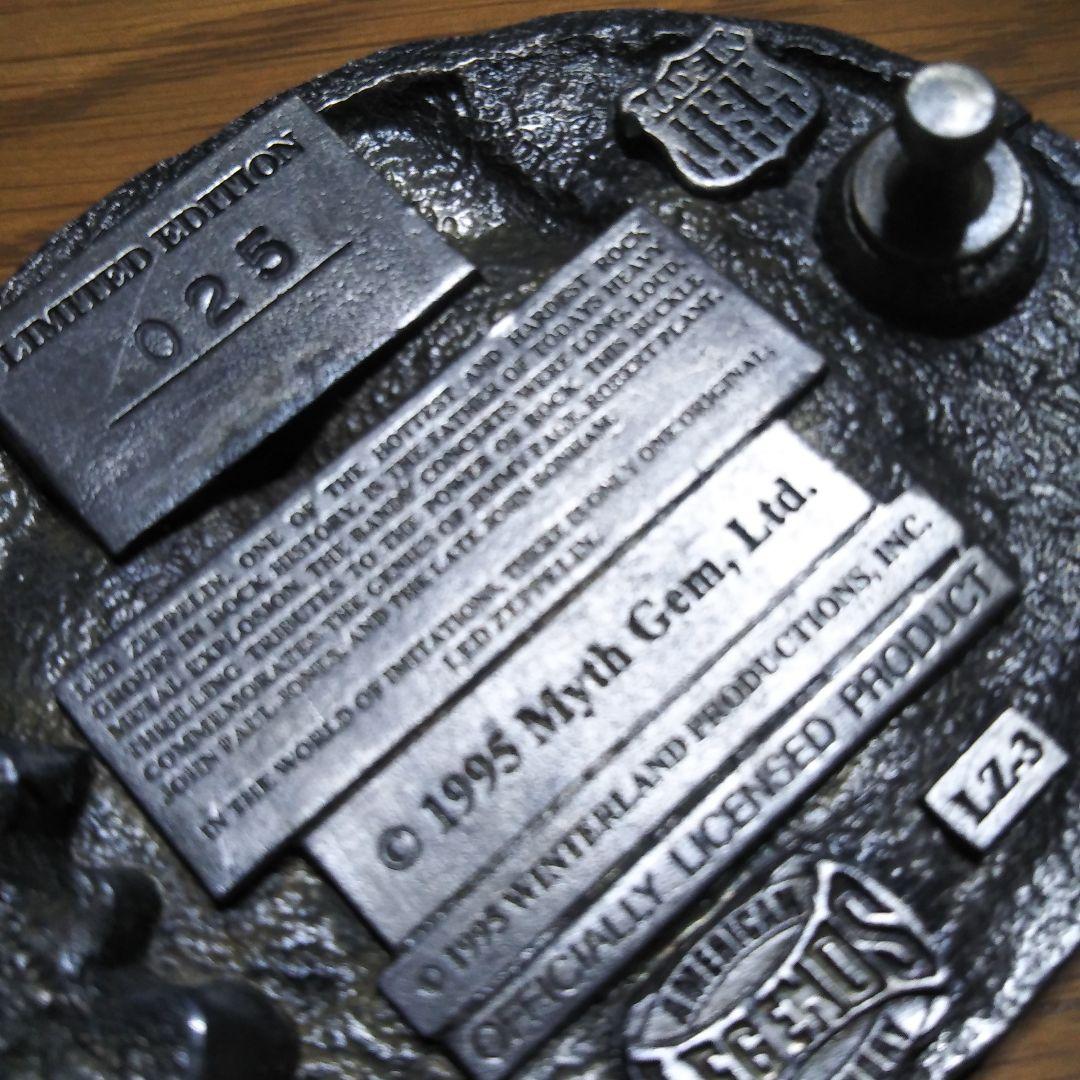 Led Zeppelin Belt Buckle, Rare Limited Edition NO25,  in Box, Made in USA | Japansoundstore
