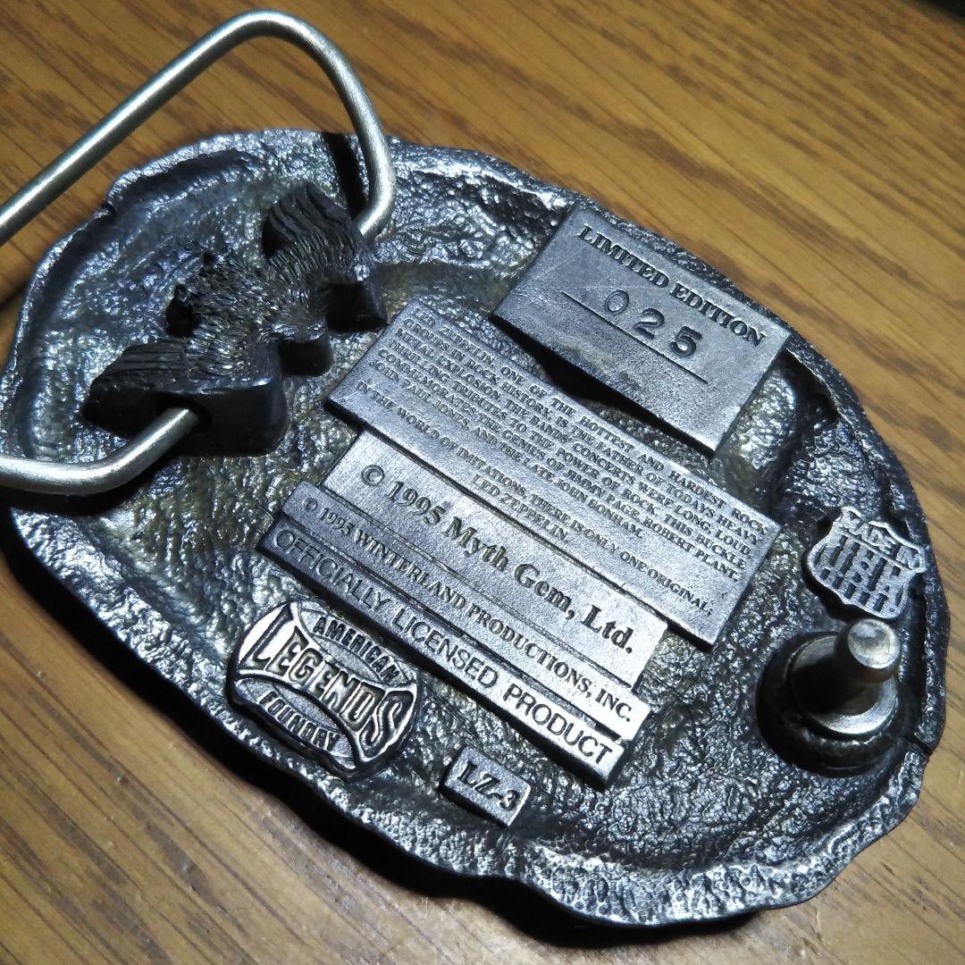Led Zeppelin Belt Buckle, Rare Limited Edition NO25,  in Box, Made in USA | Japansoundstore