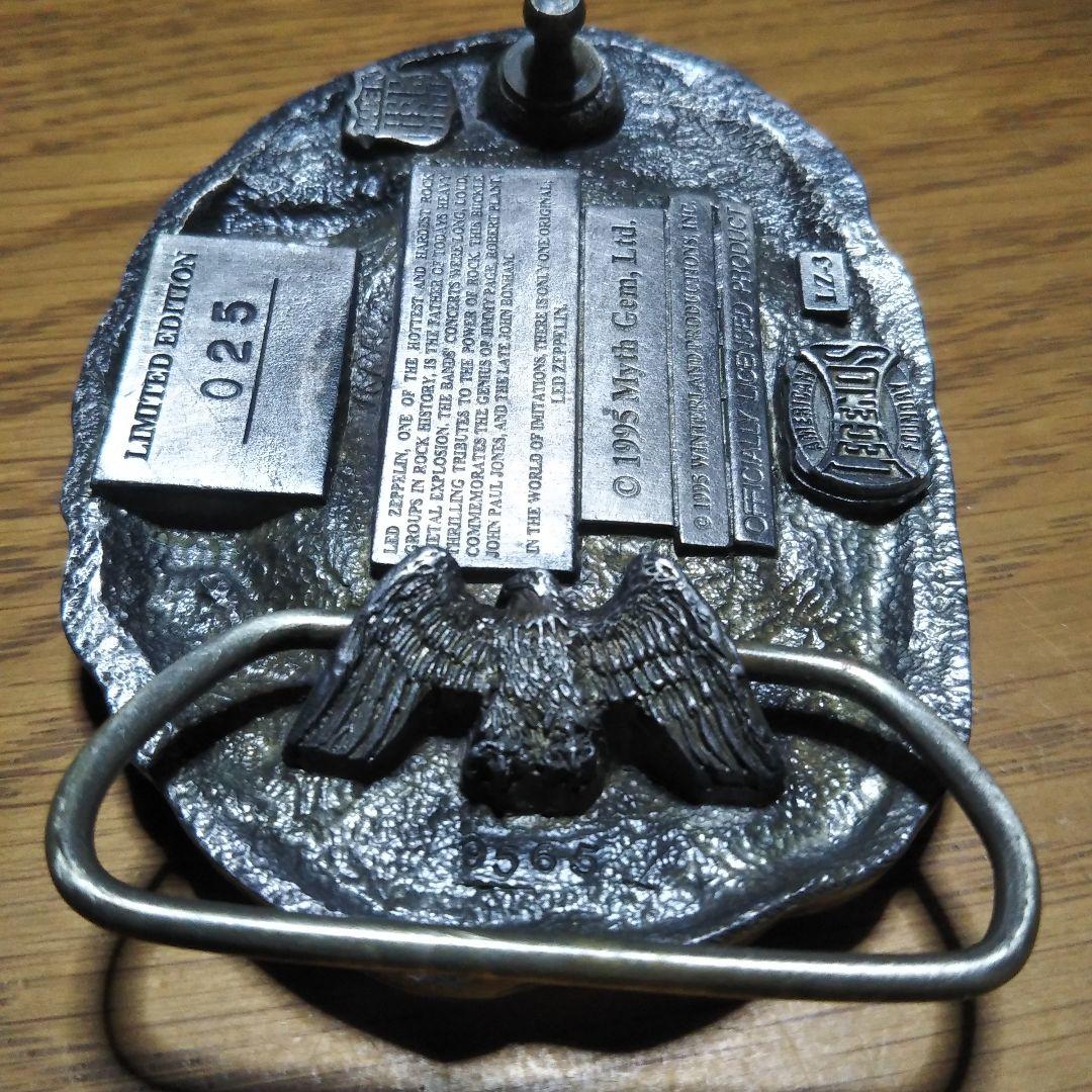 Led Zeppelin Belt Buckle, Rare Limited Edition NO25,  in Box, Made in USA | Japansoundstore