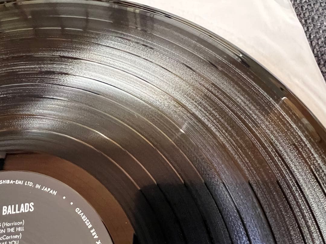 The Beatles - Beatles Ballads 20-Track LP Japan Pressing w/ Obi EAS-91006