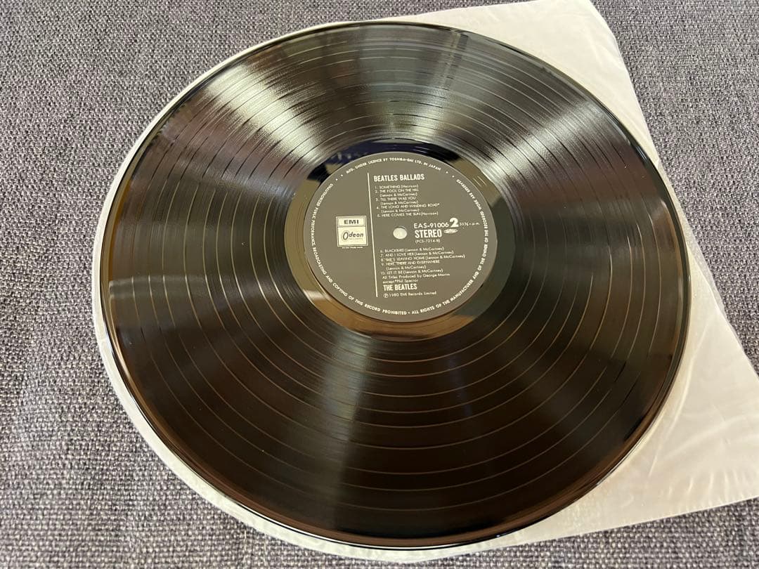 The Beatles - Beatles Ballads 20-Track LP Japan Pressing w/ Obi EAS-91006