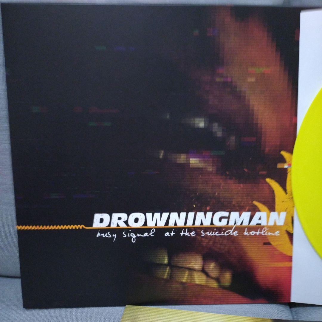 Drowningman Busy Signal Yellow 12" LP Hardcore Near Mint Record | Japansoundstore