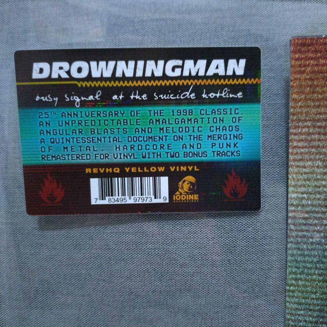 Drowningman Busy Signal Yellow 12" LP Hardcore Near Mint Record | Japansoundstore