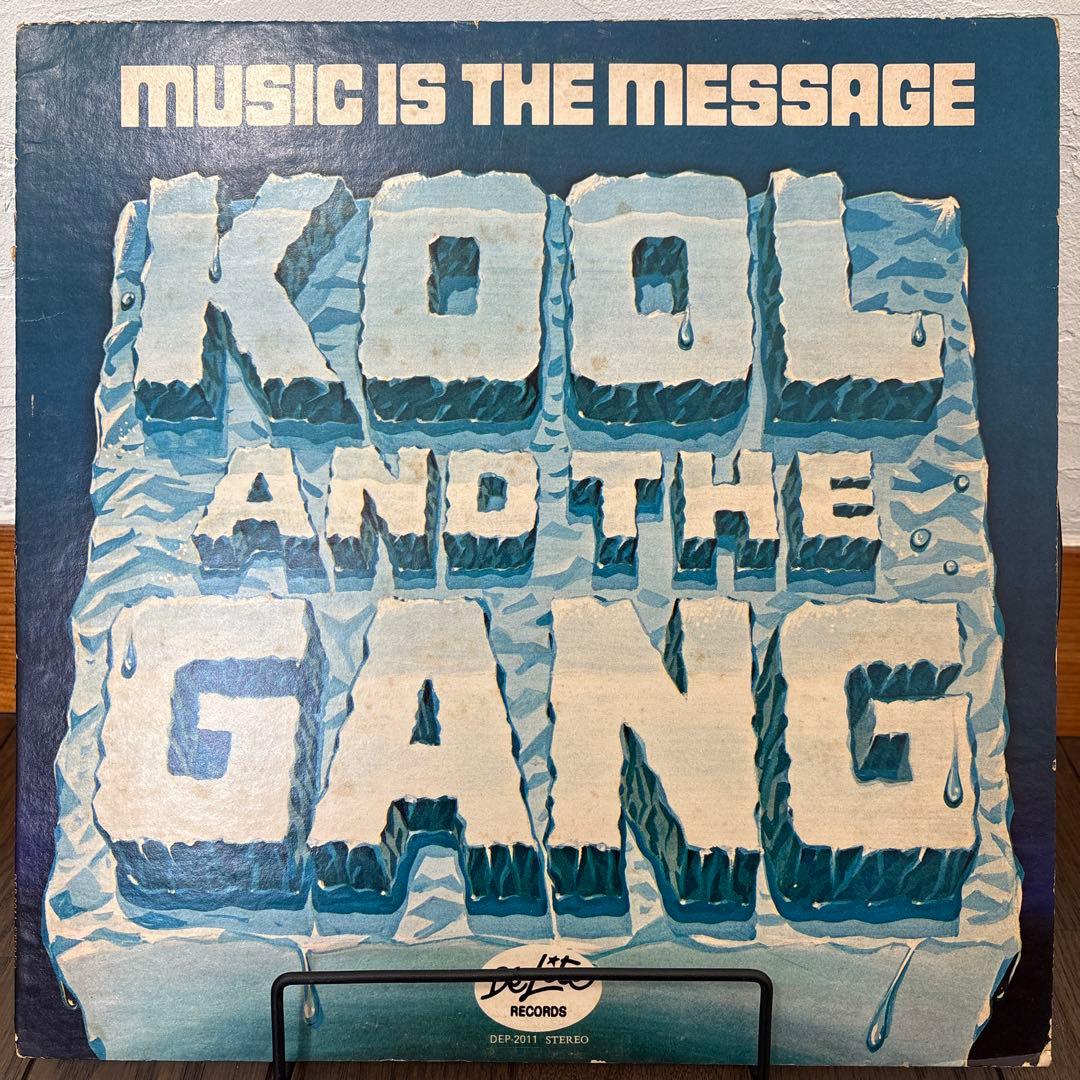 Kool & The Gang - Music Is The Message Vinyl LP Album De-Lite Records Funk Soul
