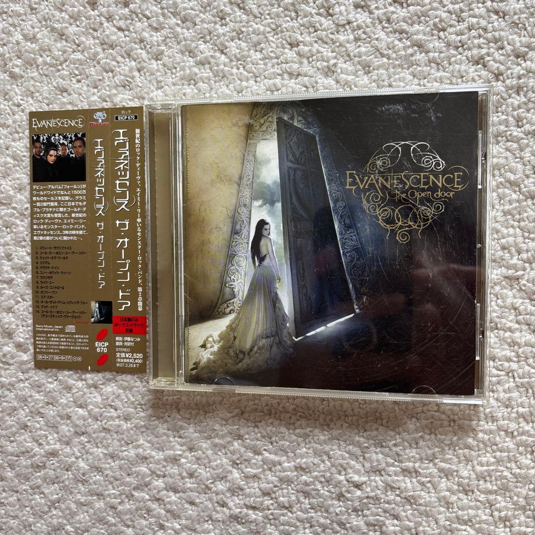 Evanescence The Open Door CD Japan Press with OBI 2006 Alternative Rock