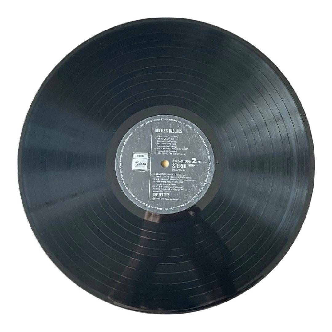 THE BEATLES - Ballads 20 Original Tracks LP Japan EAS-91006 With Obi