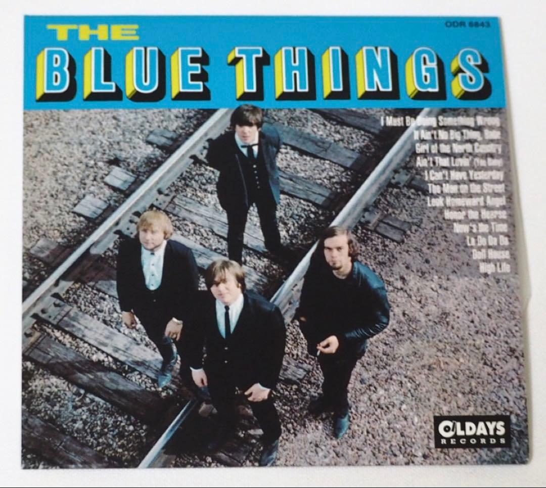 The Blue Things - The Blue Things CD Japan Press, Mini LP, OBI, Bonus Tracks