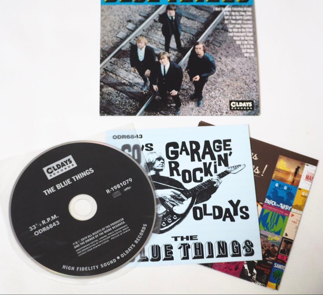 The Blue Things - The Blue Things CD Japan Press, Mini LP, OBI, Bonus Tracks