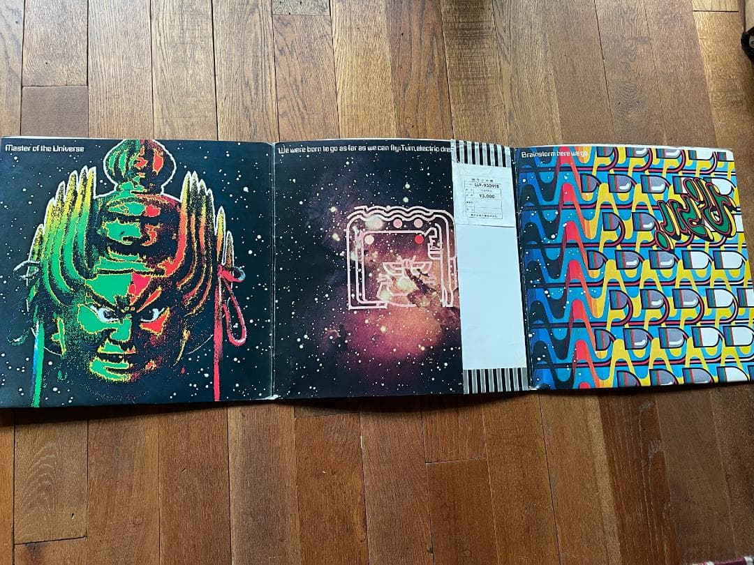 Hawkwind Space Ritual 2LP Japan 1st Press LLP-93091B W/ Obi, Booklet, Poster