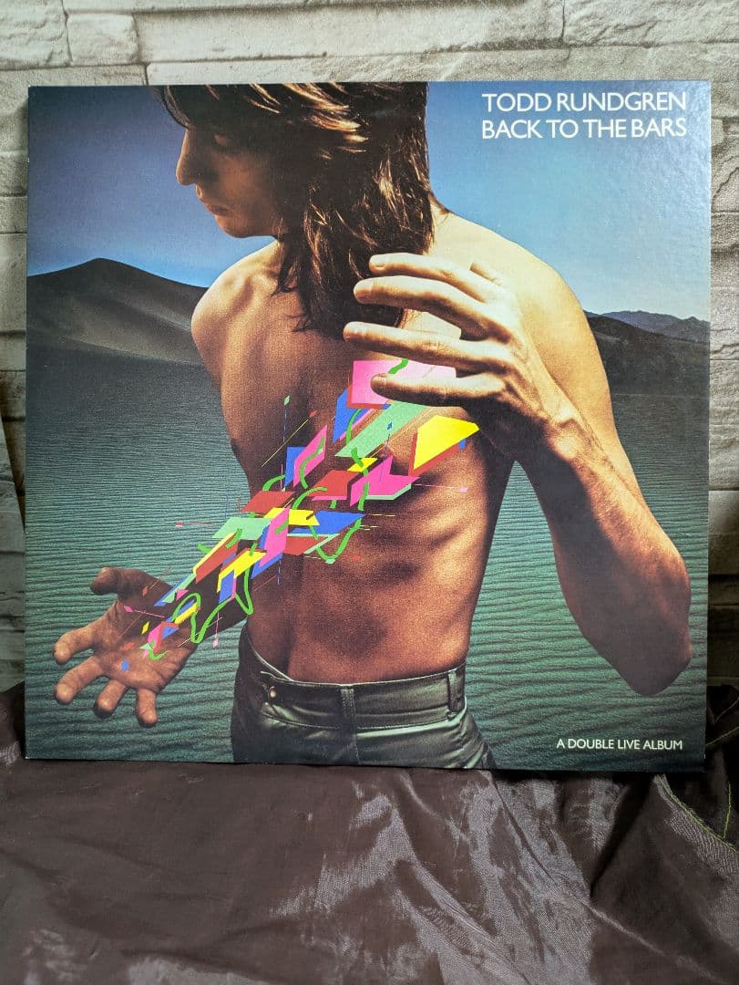 Todd Rundgren Back To The Bars Double LP Japan Pressing Live Album Rock