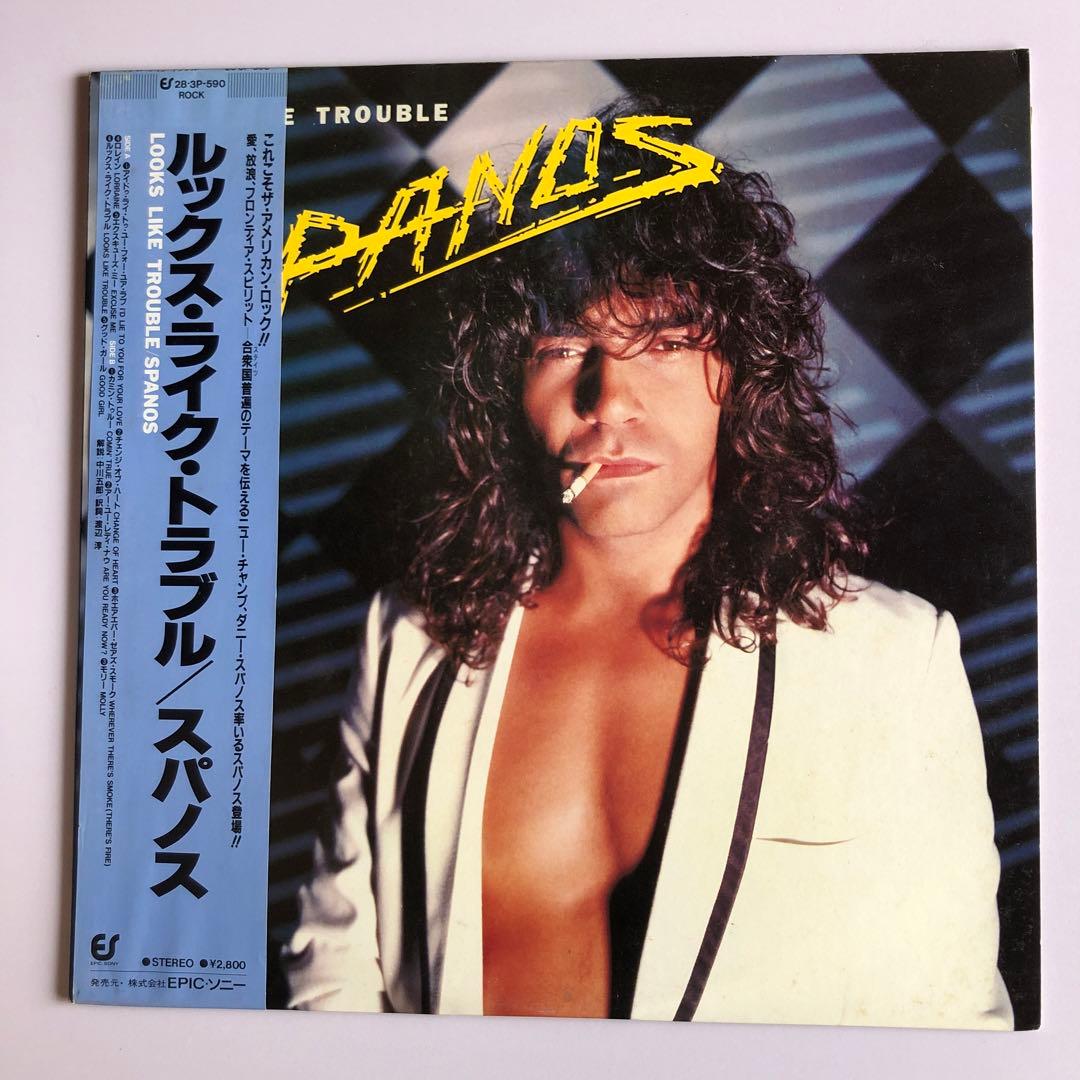 Dan Strum, Danny Spanos Looks Like Trouble LP Japan Original Rock w/ OBI