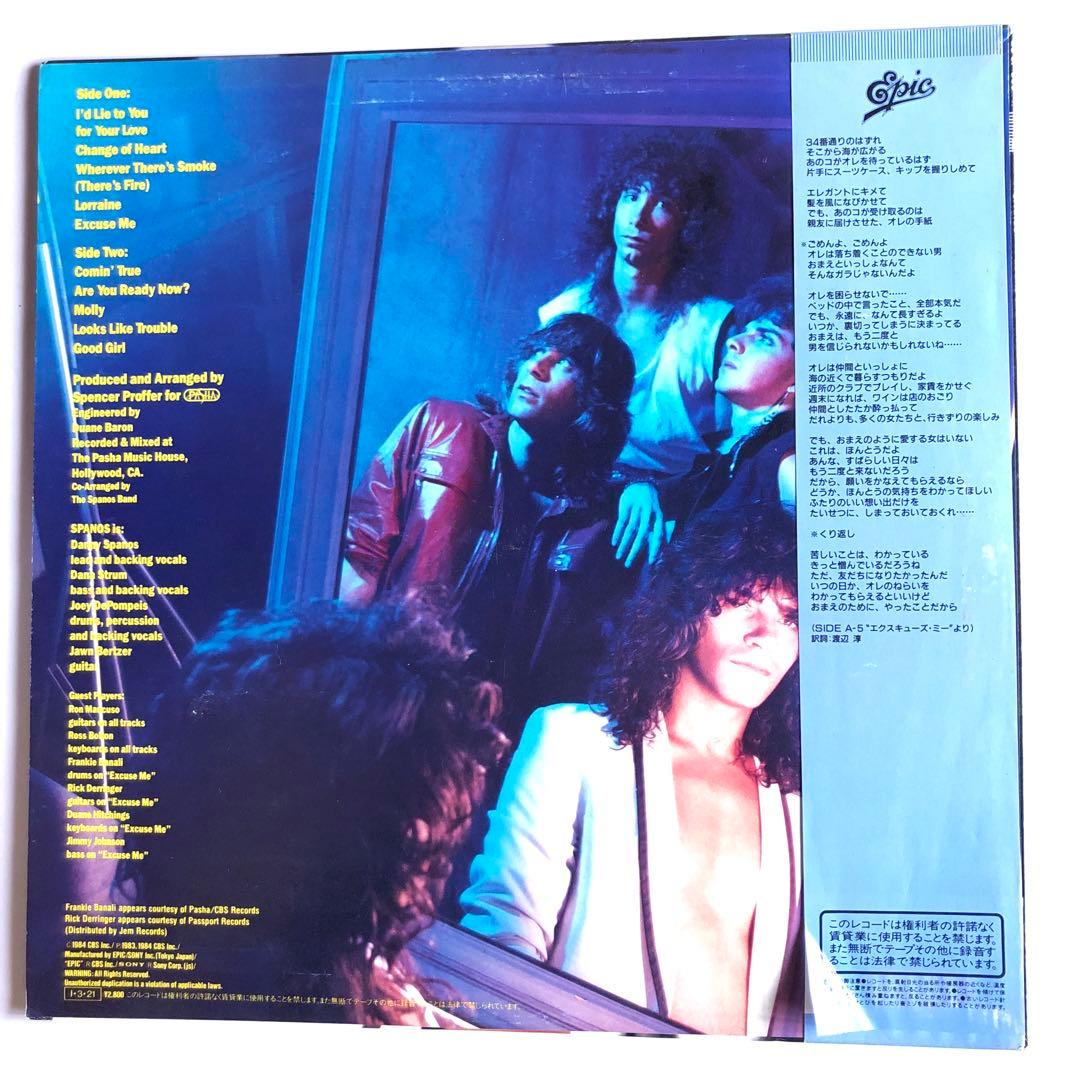 Dan Strum, Danny Spanos Looks Like Trouble LP Japan Original Rock w/ OBI
